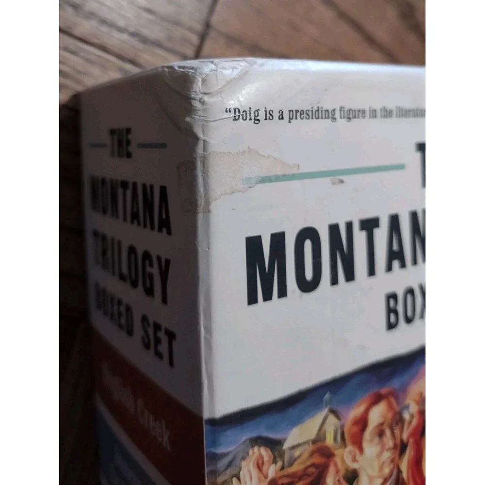 The Montana Trilogy Boxed Set Ivan Doig English Creek Rascal Fair Mariah Montana